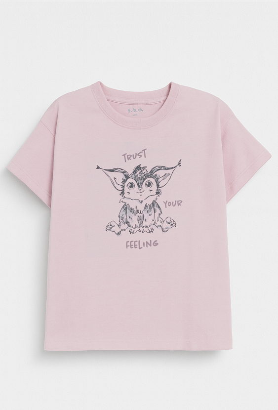 Koszulka dziewczęca różowa – 