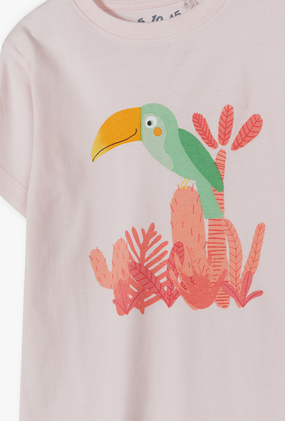 Koszula nocna dziewczęca „Tropical Toucan”