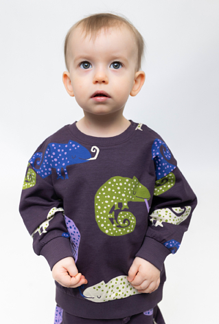 Komplet dresowy w kameleony