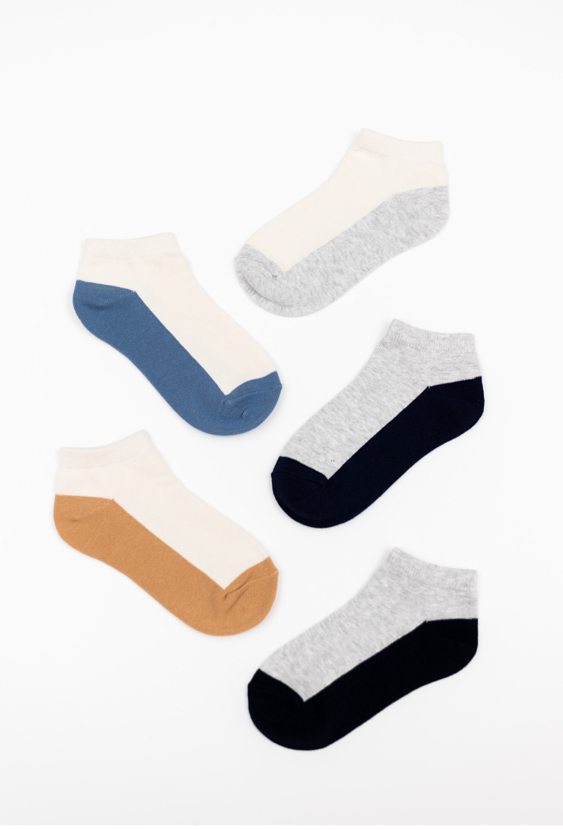 Skarpety 5-pak - color block