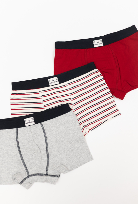 Bokserki chłopięce 3-pak