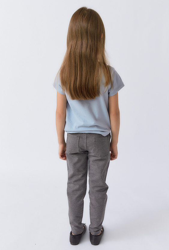 Tregginsy dziewczęce grafitowe