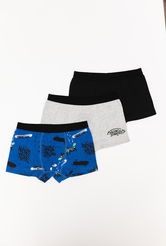 Bokserki chłopięce 3-pak