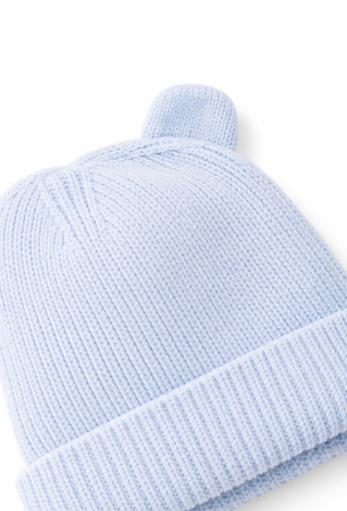 Czapka zimowa niemowlęca z wiązaniem