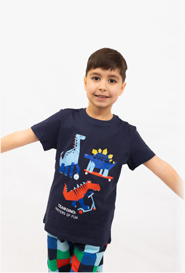 Koszulka chłopięca  „Dinozaury”