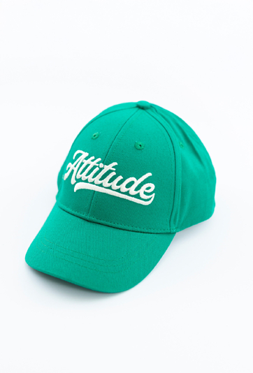 Czapka z daszkiem dla chłopca - zielona