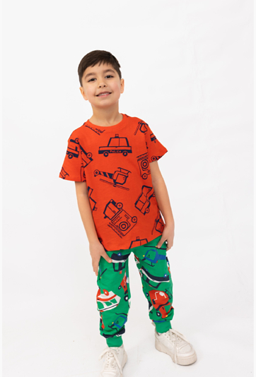 Koszulka chłopięca „Auta”