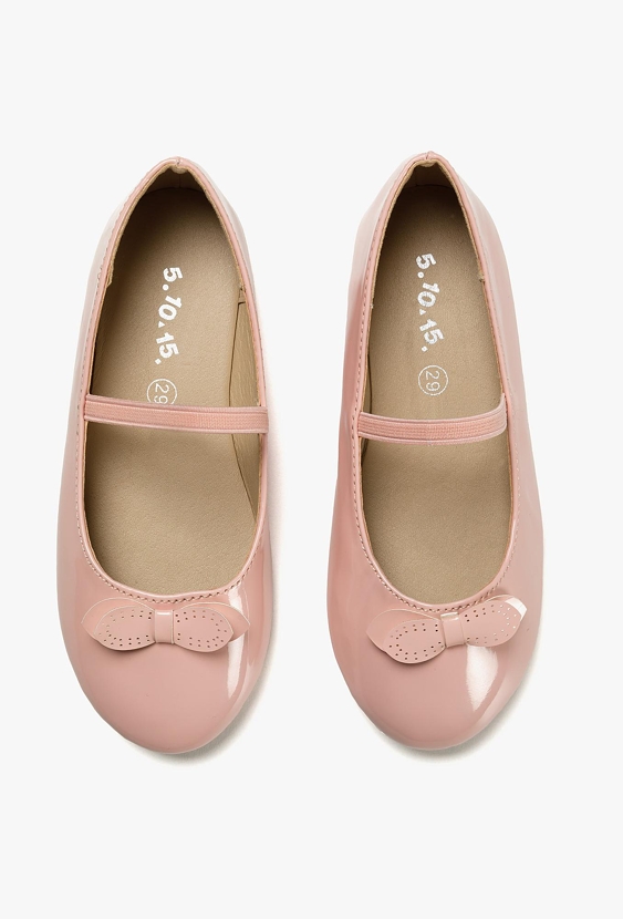 Balerinki dziewczęce lakierowane=