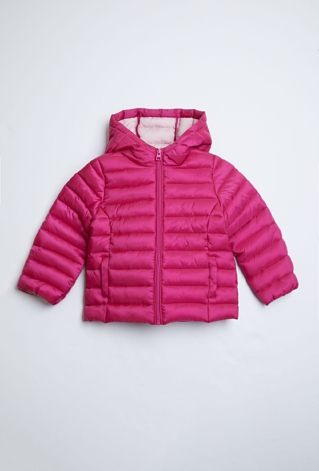 Różowa, lekka pikowana kurtka dla dziewczynki - Limited Edition