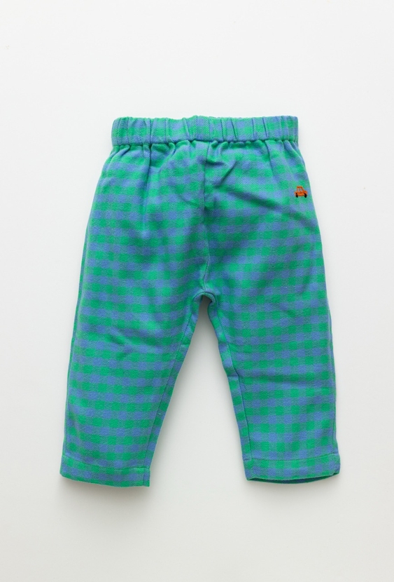 Niebieskie haremki chłopięce w kratkę – Limited Edition