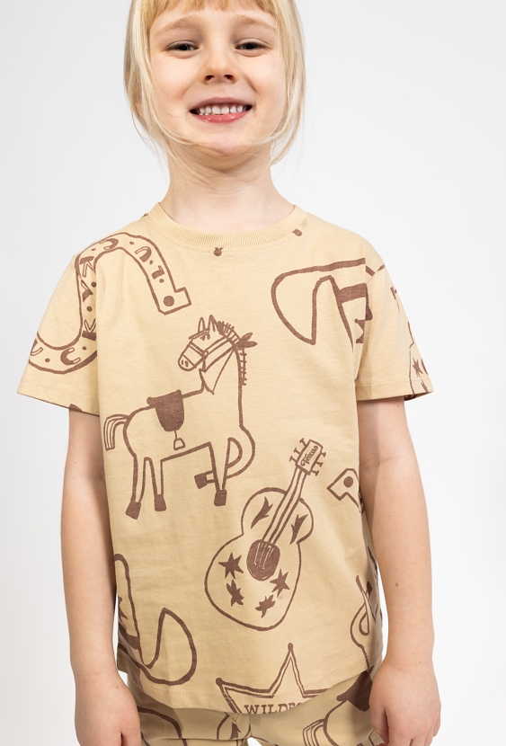 Koszulka chłopięca „Dziki Zachód”