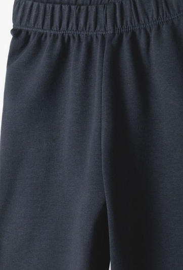 Spodnie dziewczęce z flare - czarne