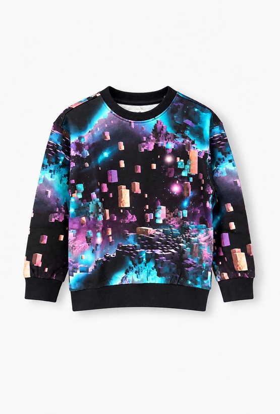 Bluza z nadrukiem kosmicznym