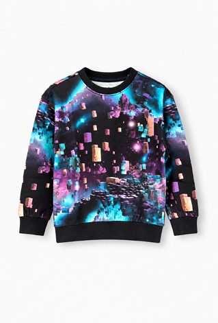 Bluza z nadrukiem kosmicznym
