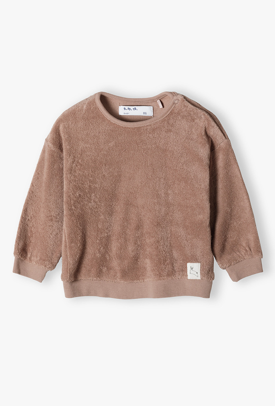 Bluza dresowa niemowlęca frotte - 5.10.15.