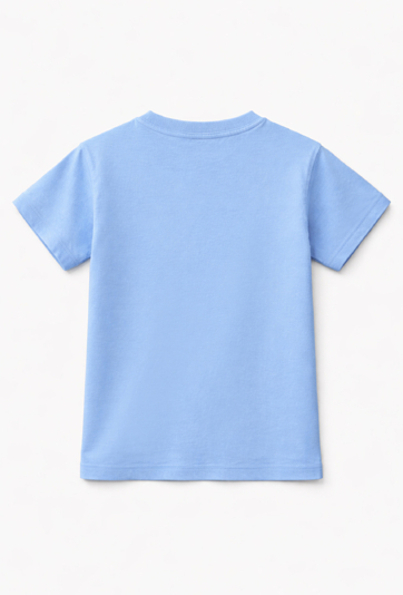 Koszulka chłopięca comfort z dinozaurem i wulkanem