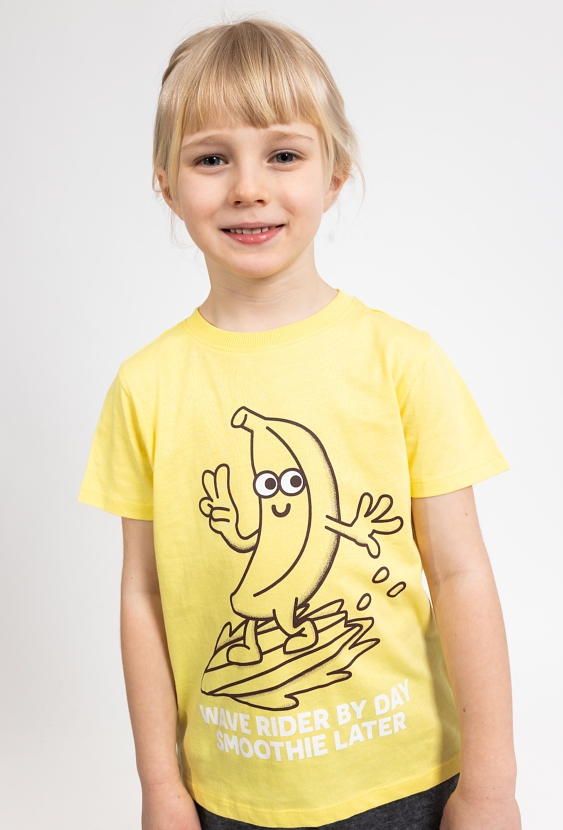 Koszulka z nadrukiem banana dla chłopca