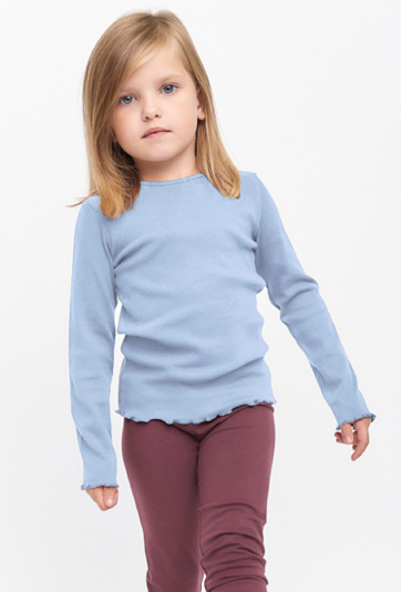 Bluzka z długim rękawem dla dziewczynki