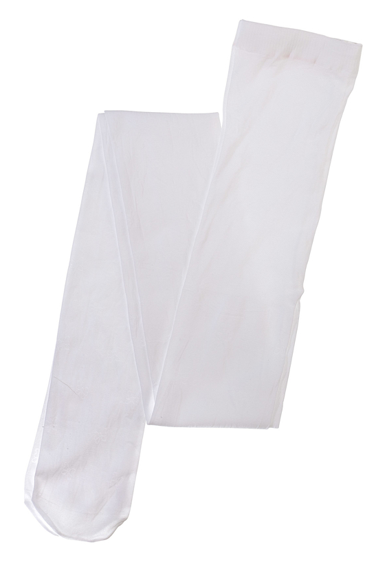 Rajstopy dziewczęce białe