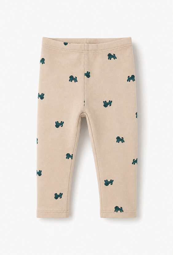 Legginsy niemowlęce w pieski