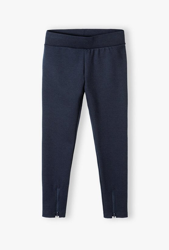 Legginsy dziewczęce z zameczkami