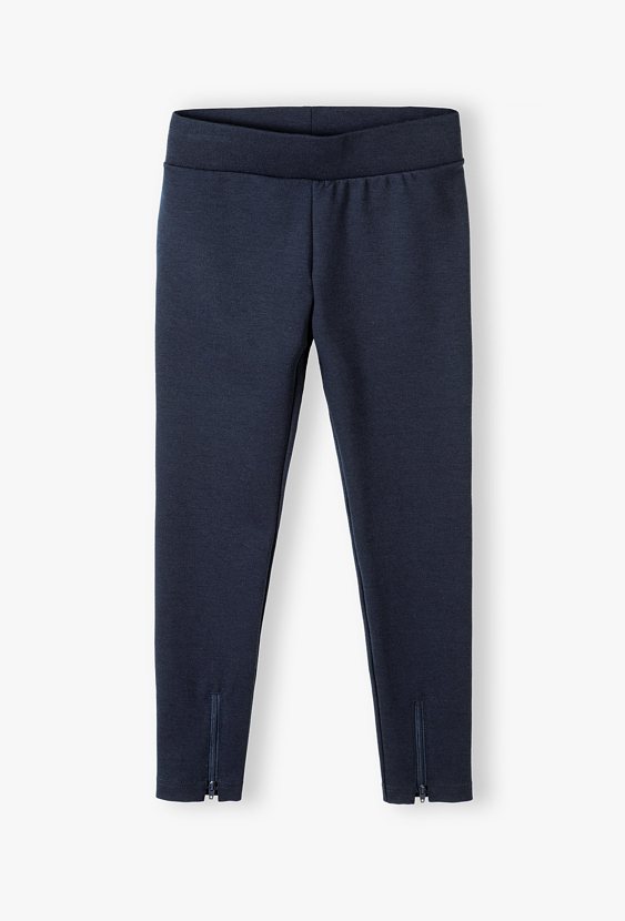 Legginsy dziewczęce z zameczkami