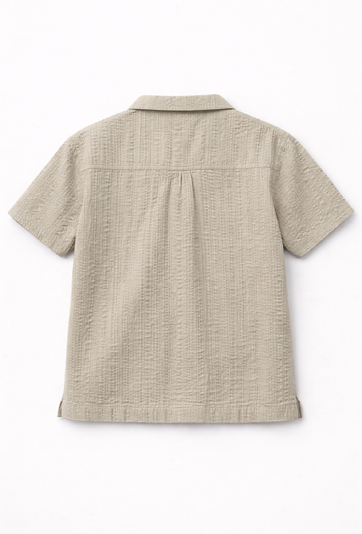 Koszula chłopięca z krótkim rękawem