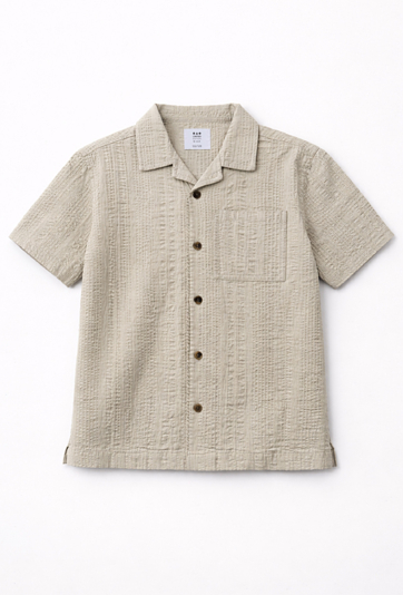 Koszula chłopięca z krótkim rękawem