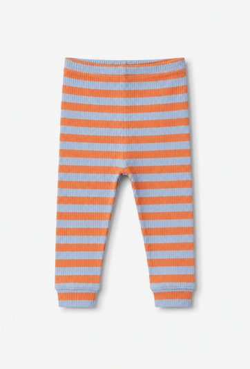 Legginsy niemowlęce w paski