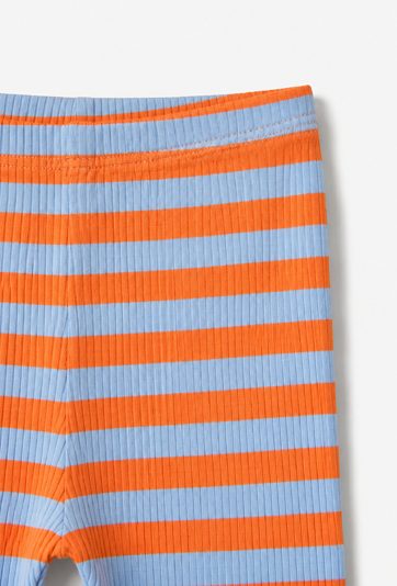 Legginsy niemowlęce w paski