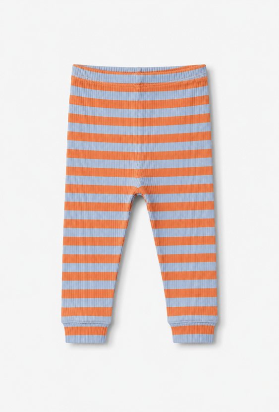 Legginsy niemowlęce w paski