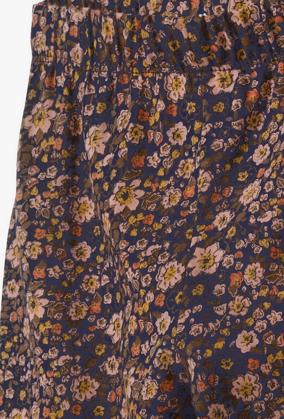 Legginsy dla dziewczynki w kwiaty
