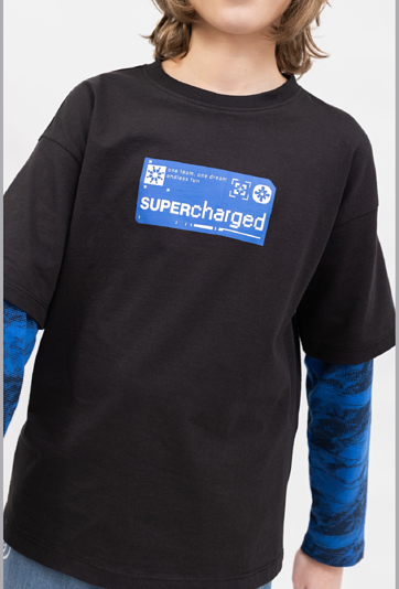 Bluzka chłopięca z długim rękawem