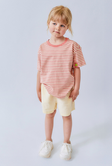 Bawełniana koszulka w paski