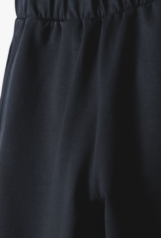 Czarne spodnie dresowe dziewczęce - Lincoln&Sharks