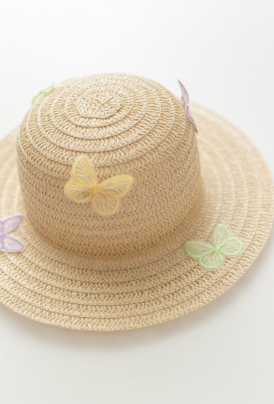 Letni kapelusz dla dziewczynki