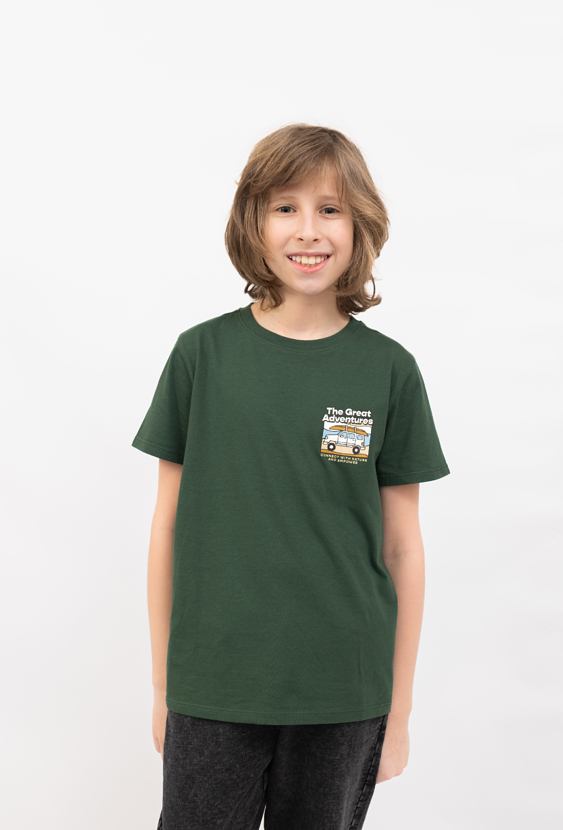 Koszulka chłopięca z printem auta