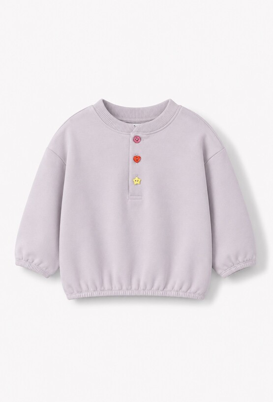 Bluza niemowlęca z nadrukiem na plecach