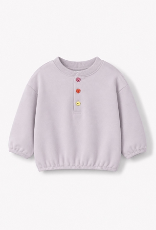 Bluza niemowlęca z nadrukiem na plecach