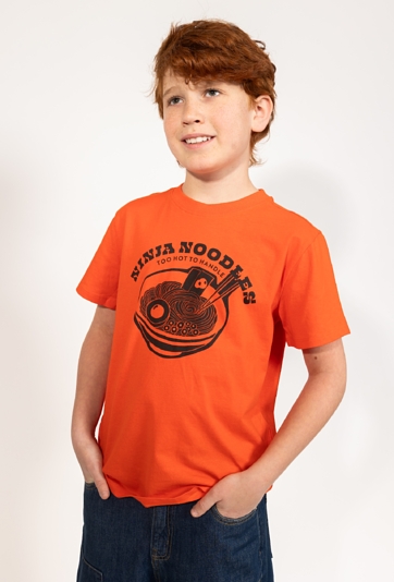 Koszulka chłopięca „Ninja Noodles” – ramen