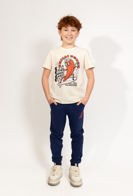 Koszulka chłopięca z surfingowym nadrukiem