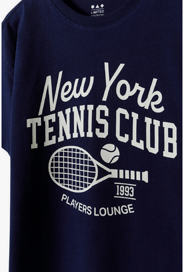 T-shirt dla chłopca - Tennis Club - Limited Edition