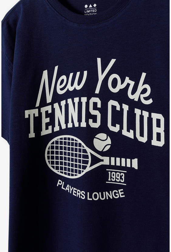 T-shirt dla chłopca - Tennis Club - Limited Edition