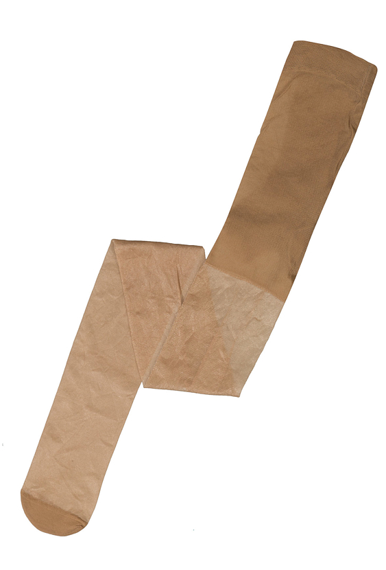 Cienkie rajstopy dziewczęce cieliste.