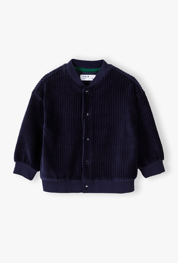 Granatowa bluza niemowlęca - 5.10.15.