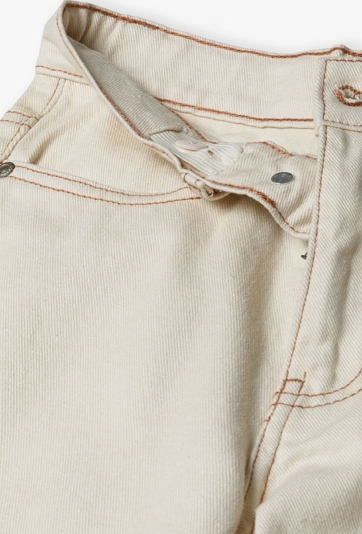 Jeansowe spodnie culotte - ecru - Lincoln&Sharks