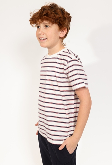 Chłopięca koszulka w paski