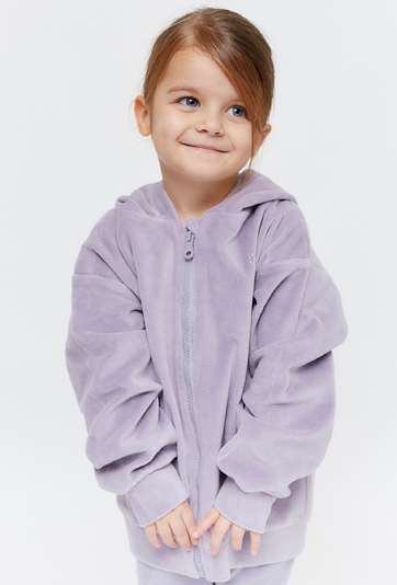 Fioletowa bluza z kapturem