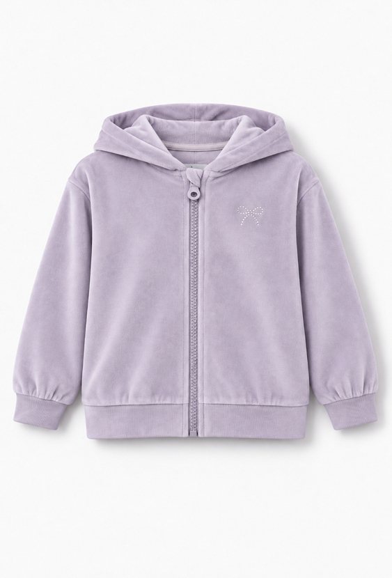 Fioletowa bluza z kapturem