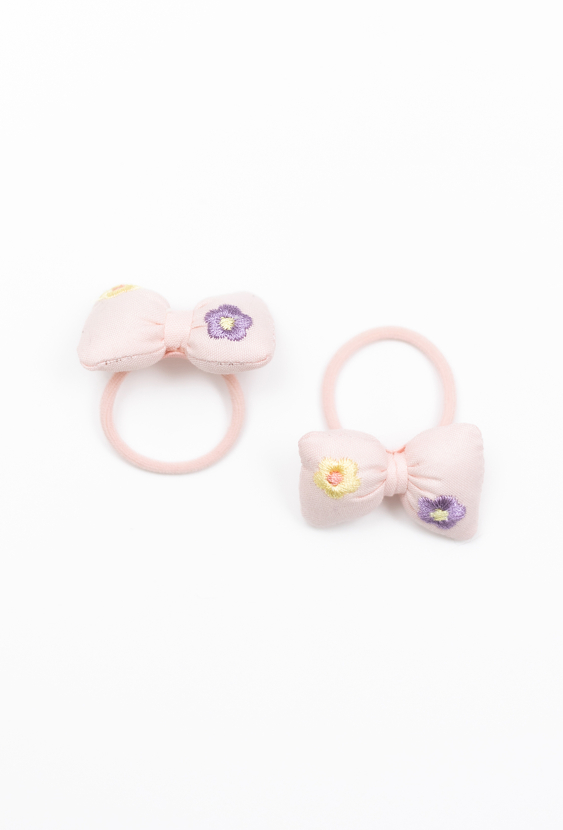 Gumki do włosów z kokardkami